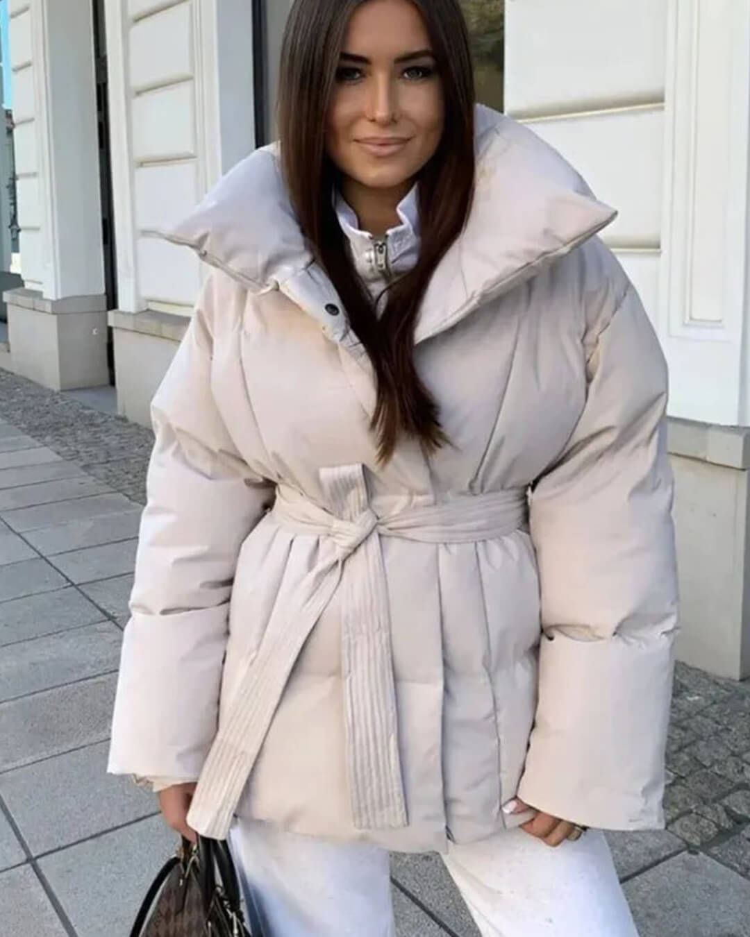 Seame CH - Dianne Stand - Up Collar Puffer Jacket - Jackets - lS1762253591251506362